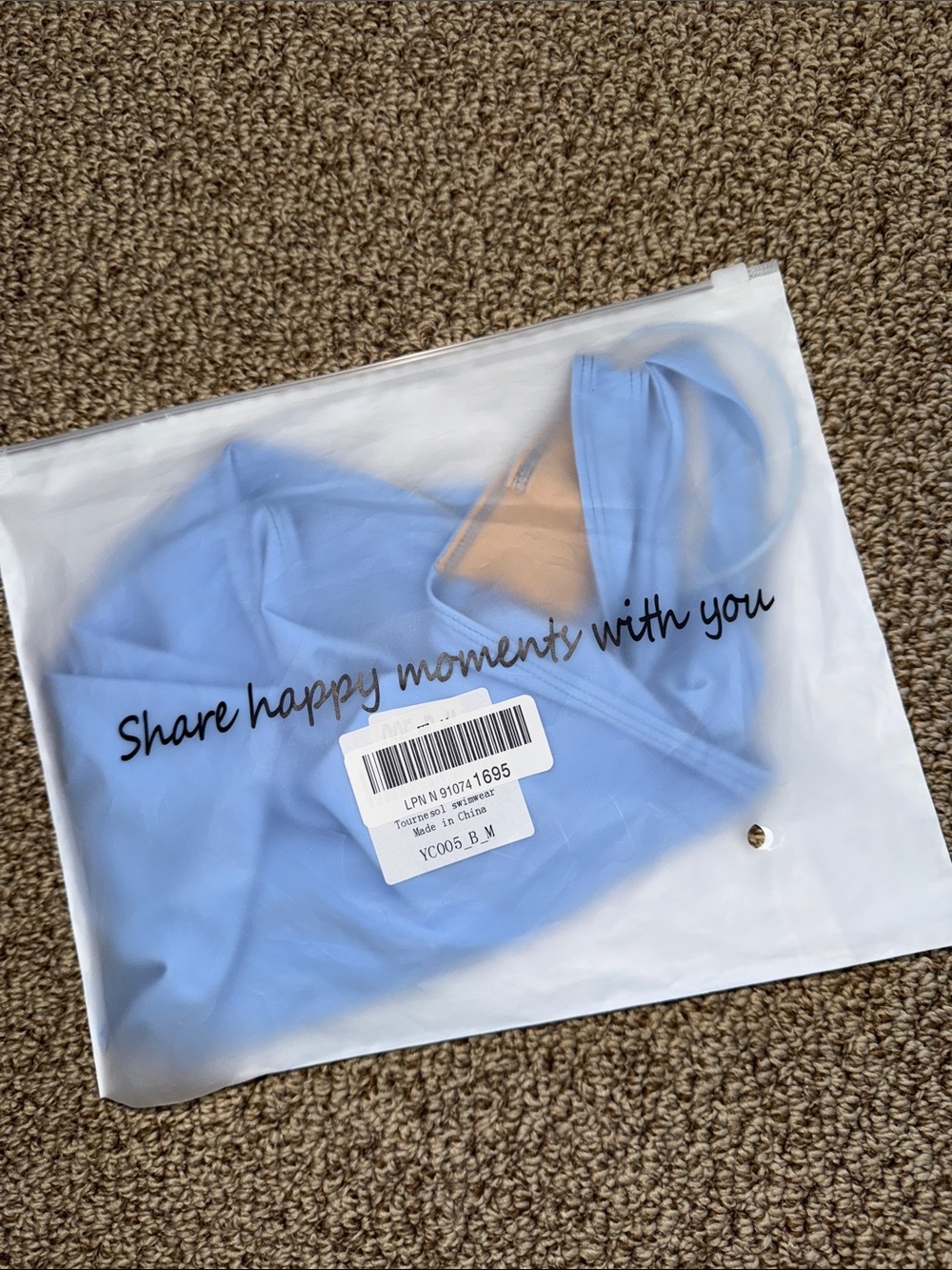 ALIX NYC Light Blue Swimsuit Medium Revolve